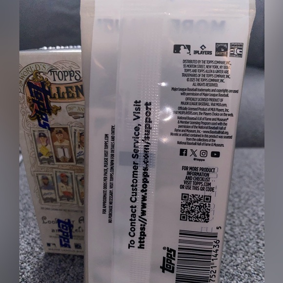 Topps - 2025 Allen & Ginter Baseball Blaster Box + 1 Single Pack Bundle - Picture 10 of 12